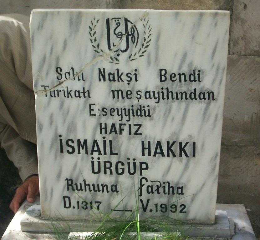 Sivaslı İsmail Hafız Hakkı Ürgübi (ks.)